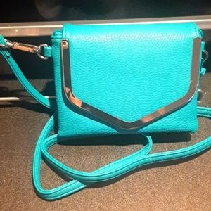 Turquoise color Purse